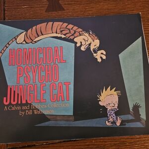 Calvin and Hobbes Homicidal Psycho Jungle Cat Book